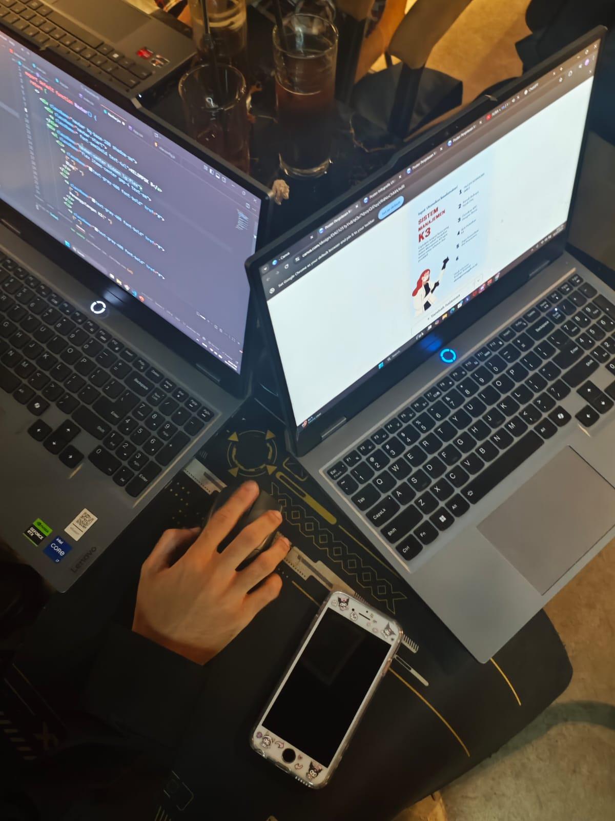 Membuat Web K3 Dan Poster K3